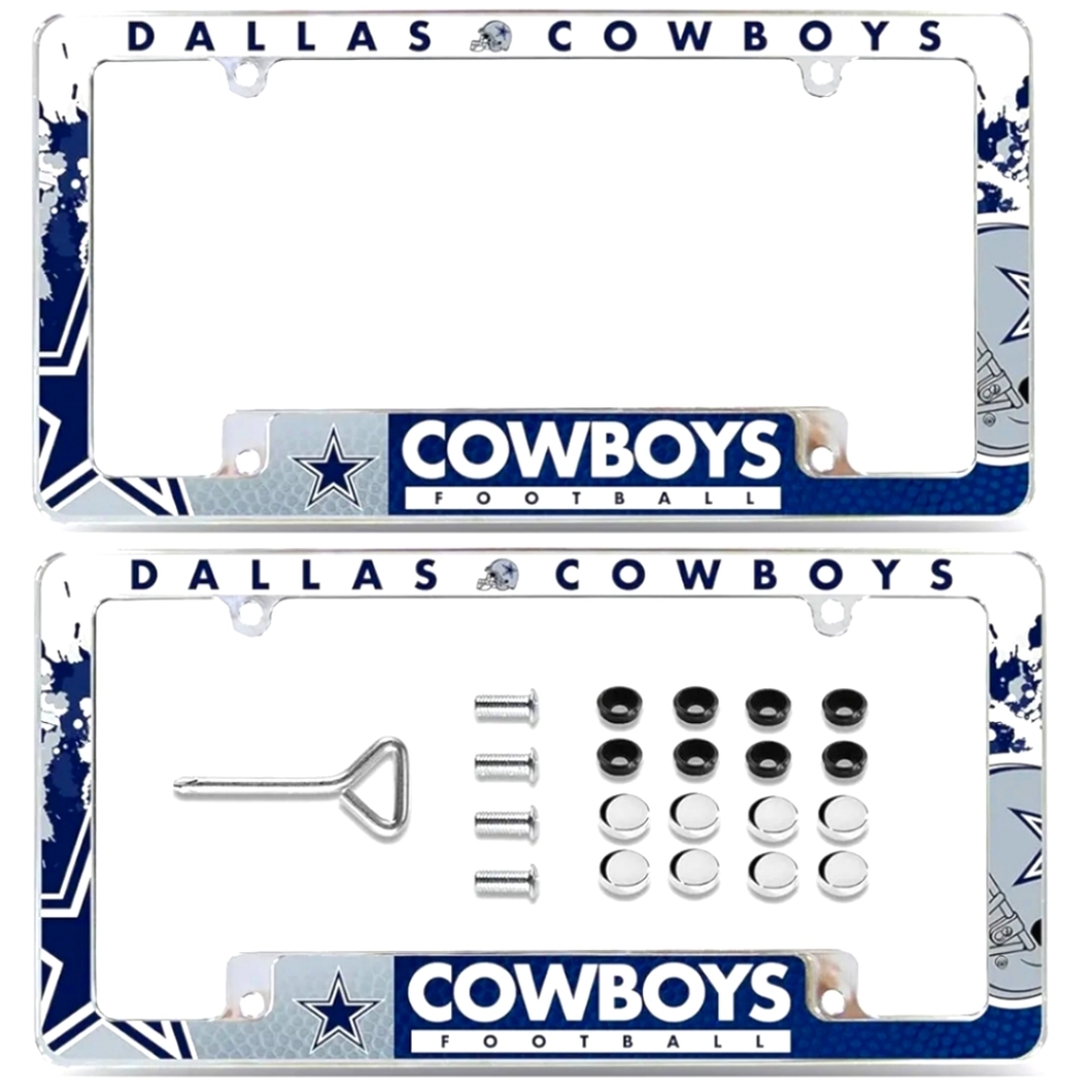 Dallas Cowboys license plate frame. NWT